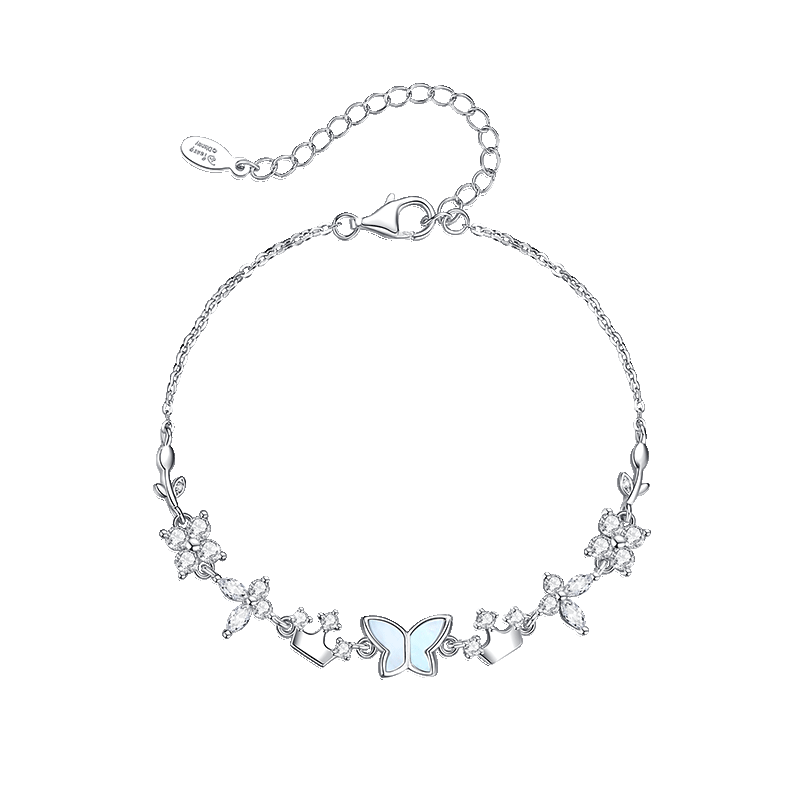 Disney Butterfly Bracelet Women's Luxury High-End Birthday Gift for Girlfriend