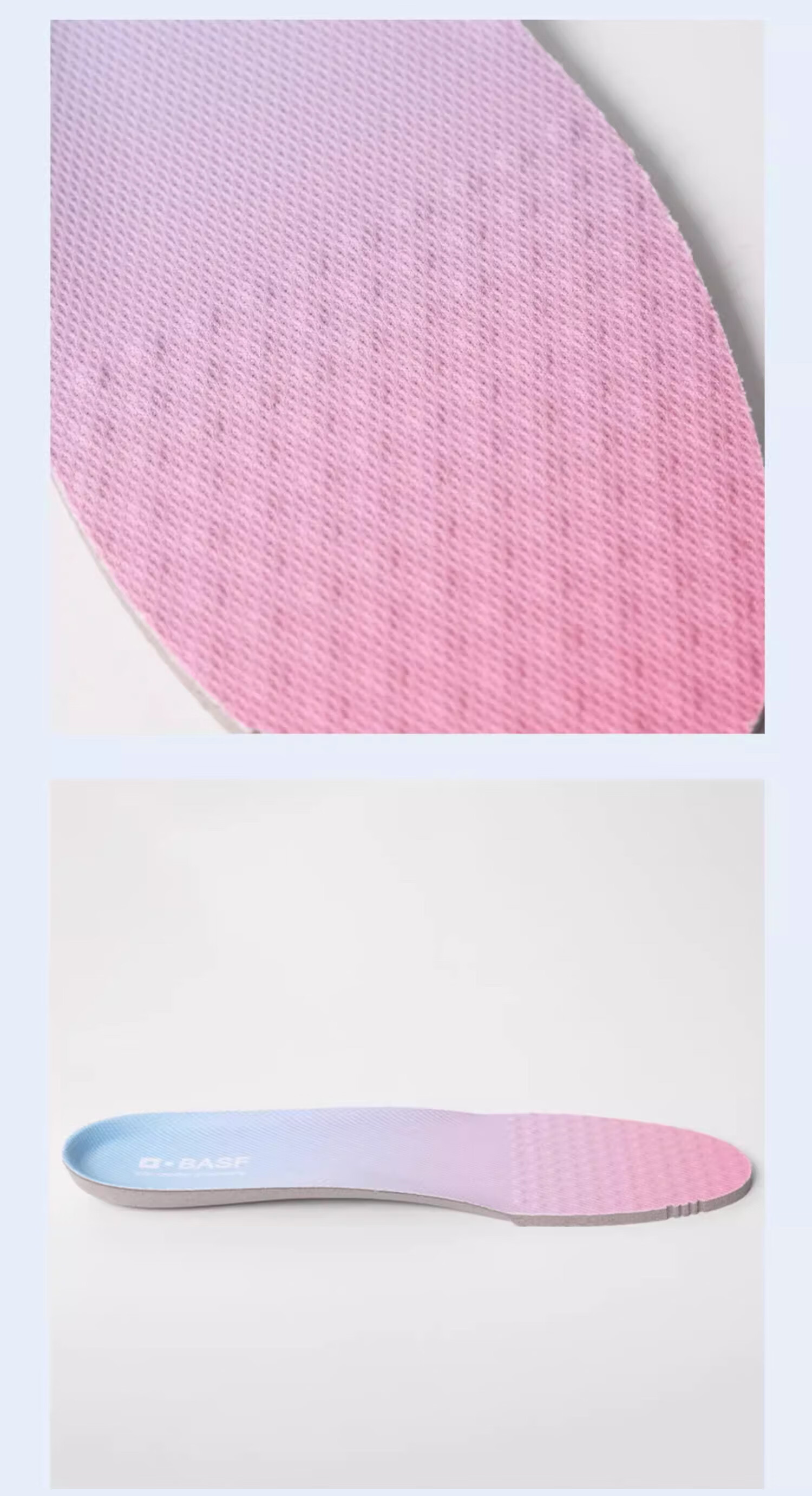 BASF Unisex Sports Insoles Shock Absorption Running Antibacterial Odor-Resistant Sweat-Absorbing Breathable Lightweight Insoles Size 36 15