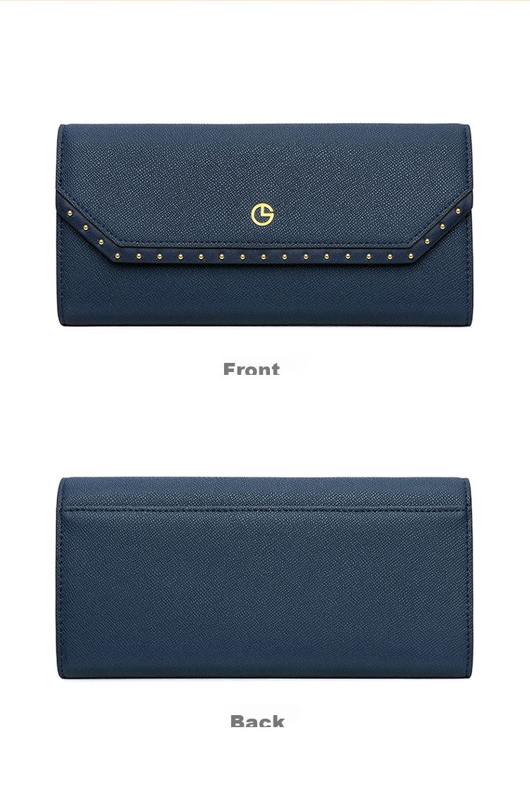 Goldlion Women's Wallet, Fashionable Long Style, Large Capacity Purse, Gift Box, Birthday Present 28