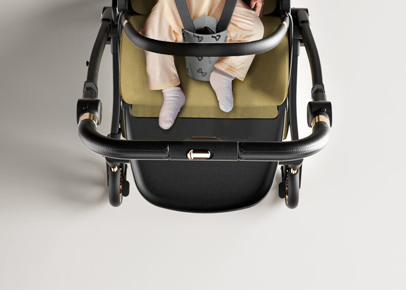 Dear Mom, Greek Magic Mirror Reversible Mechanical Backrest, Can Sit Or Lie Down, Lightweight Foldable, High Landscape, Stroller for Newborns And Infants, MAX 37