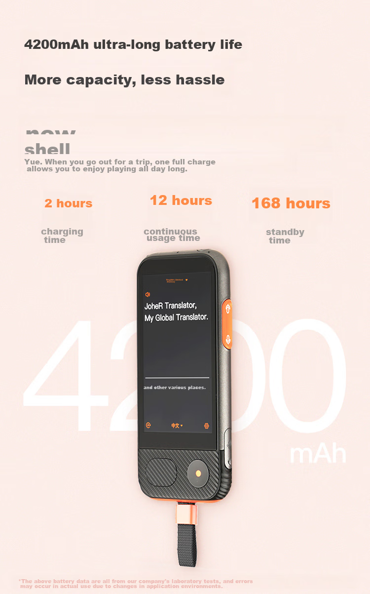 JoneR Translation Machine Pro, Multi-Language Learning 4G Voice Translator, Electronic Dictionary, Offline Translation Pen, Photo Translation, Instant Translation for Overseas Travel, Global Data Plan Included 11
