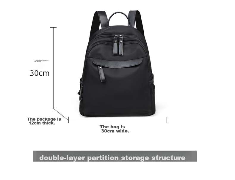 Aiqinghai Oxford Cloth Backpack for Women, Travel Sports Casual School Bag, Fashionable Large Capacity Lightweight Commuter Birthday Gift 7