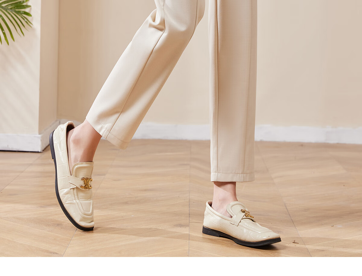 Chushen Spring Autumn Women's Casual Pants with Designer Belt High Waist Straight Slim Fit Cropped Harem Pants S13KK2517 20