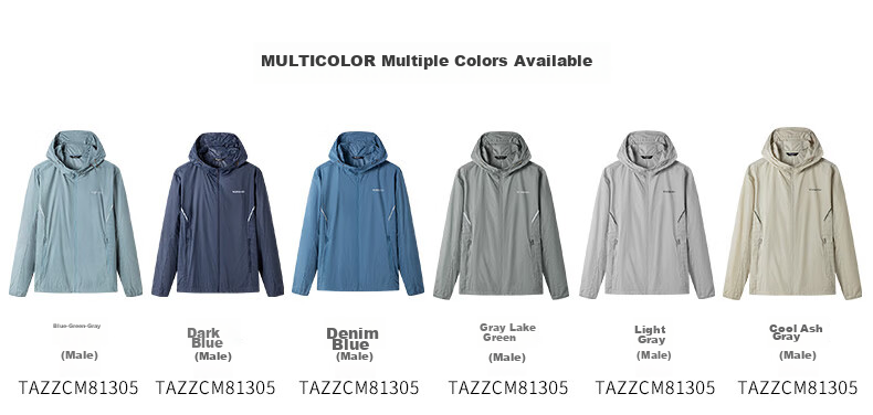 TOREAD Sun Protection Jacket for Men, Outdoor Water-Repellent UV-Resistant Skin Coat, Lightweight Breathable Sun Protection Clothing TAZZCM81305 7