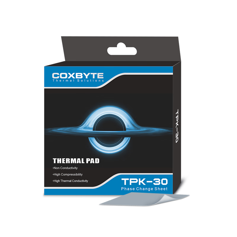 COXBYTE Phase Change Silicone Pad (CPU/GPU Cooling) TPK-30 Gaming Laptop Graphics Card Core Dedicated Cooling Thermal Patch 20*30mm