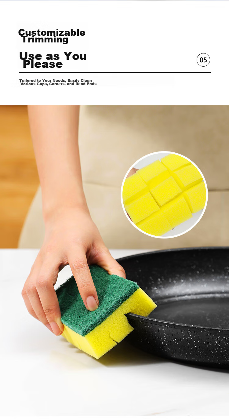 MAXCOOK Dish Scrubber, Loofah Sponge for Washing Dishes And Pots, Kitchen Sink And Stove Cleaning Brush Loofah Sponge, 3 Pieces MCPJ5142 11
