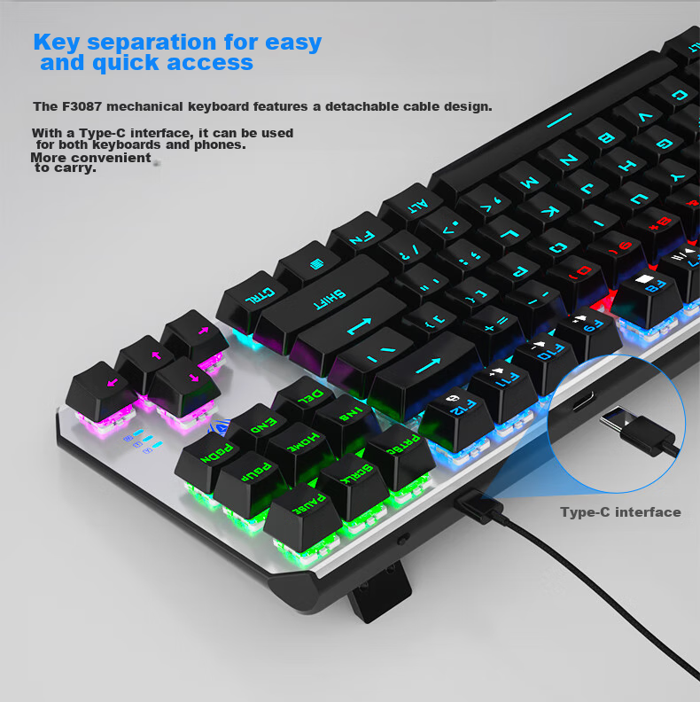 AULA Nova75 Custom Mechanical Keyboard Tri-Mode Wireless Wired Bluetooth Gasket Structure Hot-Swappable Full-Key Gaming Office Shadow Gray Caramel Latte Switches 7