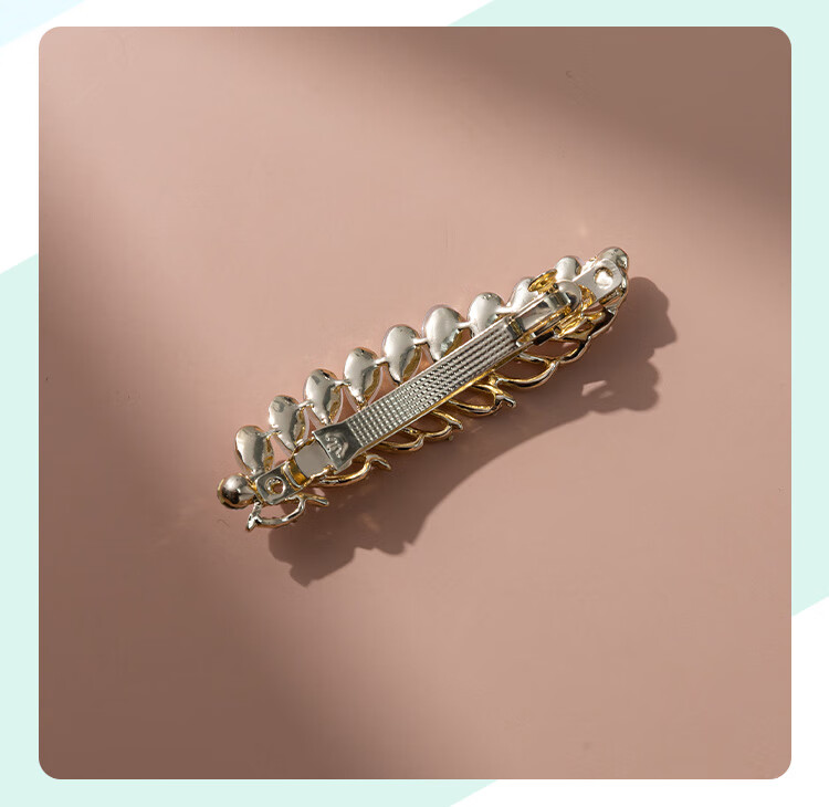 CHIMERA Wheat Ear Hair Clip, Side Clip for Women, Bangs Clip, Barrette, Top Clip, Hair Accessory, Mid-Autumn Festival Gift for Wome 14