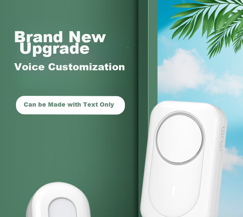 Dahong DH220-LH Dahong Customizable Entrance Store Welcome Sensor Doorbell, Wireless Split-Type Greeting Device 1