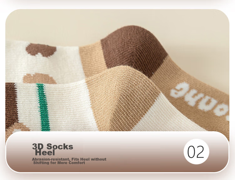 MiiOW Children's Socks for Boys [Odor-Resistant And Sweat-Absorbing + Summer Thin] Mid-Calf Socks for Baby Boys Casual Cotton Socks 16