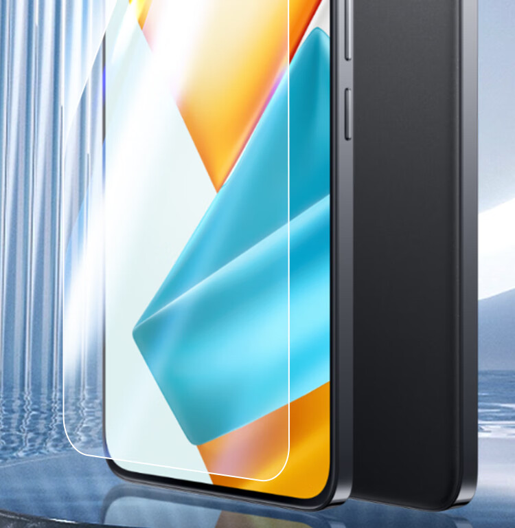 ESCASE Honor 90 GT Tempered Glass Screen Protector Ultra-Thin HD Full Coverage Anti-Drop Dustproof Fingerprint Resistant Film 1