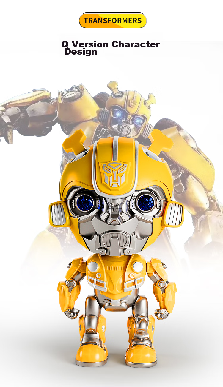 BIG TAYLOR Official Transformers Action Figure Model Bumblebee Children's Toy, Birthday Gift for Boys, Back-To Seaso 9