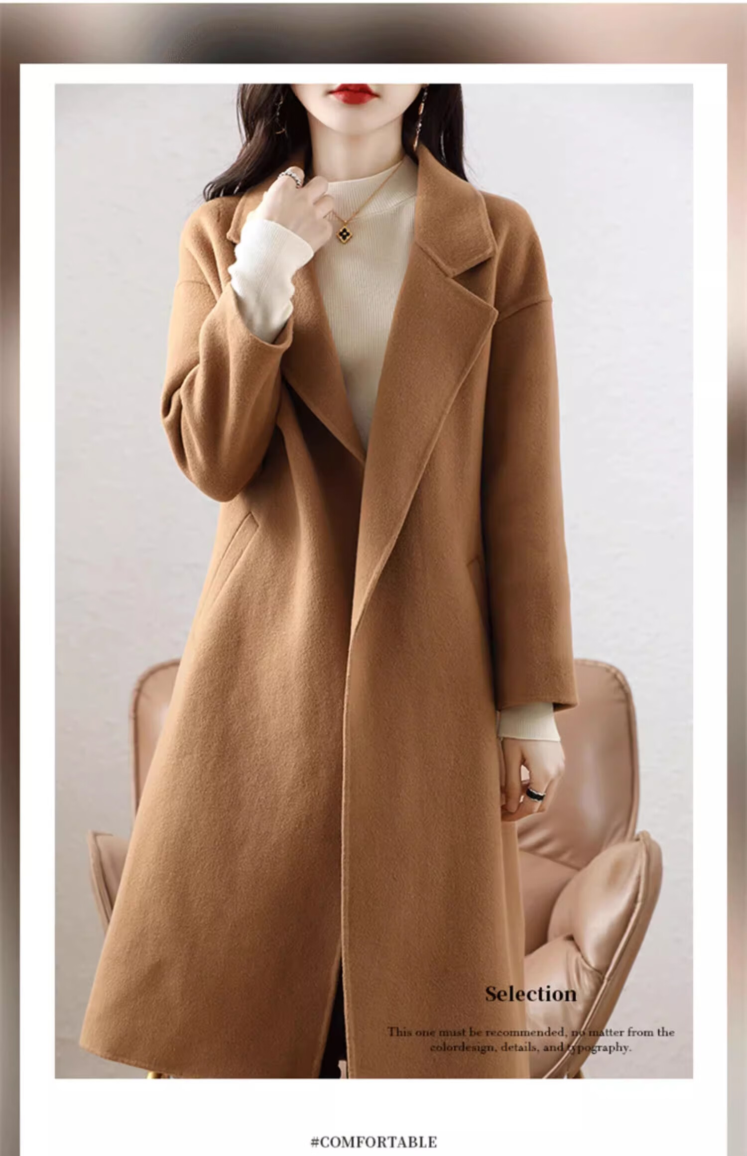YUZHAOLIN Round Neck Base Layer for Women, Elegant Inner Wear, Slim-Fit Knitted Sweater, New Style for Spring, Autumn And Winter 2025 9