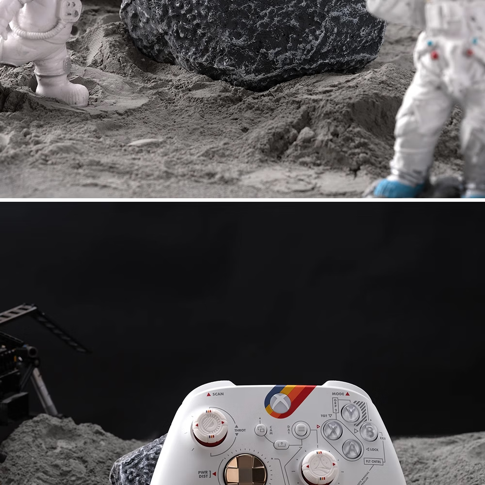 Jixiang XBOX Joystick Caps 4 Pieces, Starry Sky Limited Edition Xbox Series X Game Controller Joystick Caps, Anti-Slip, Sweat-Resistant, Wear-Resistant Protective Joystick Keycaps 8