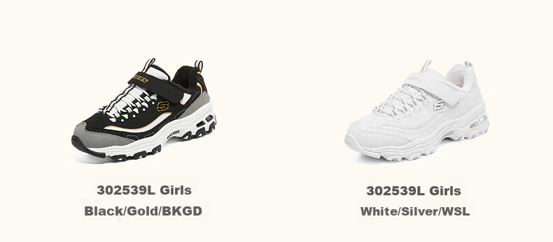 Skechers Kids' Self-Owned Milk Tea Bear Children's Shoes Autumn and Winter Girls' Sports Shoes Big Kids' Running Shoes Panda Shoes 302526L 8