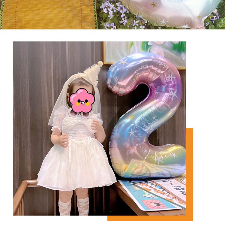 Gongxun Birthday Scene Setup Children's Baby First Birthday Girl Decoration Birthday Balloons Happy Party Background Pink Bear 6