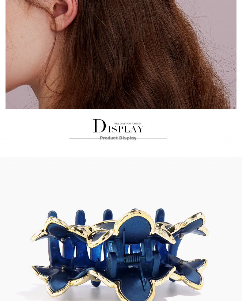Royal Sasa Hair Accessories, Medium-Sized Vintage Hair Clips, Bun Clips, Barrettes, Fashionable Hairpins And Claw Clips 8