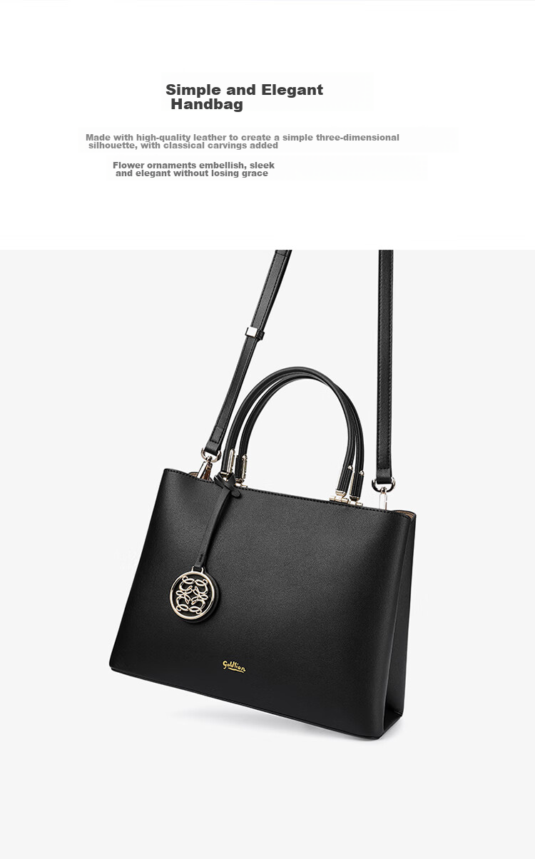 Goldlion Women's Handbag, Versatile Business Shoulder Crossbody Bag for Ladies, Birthday Gift 9