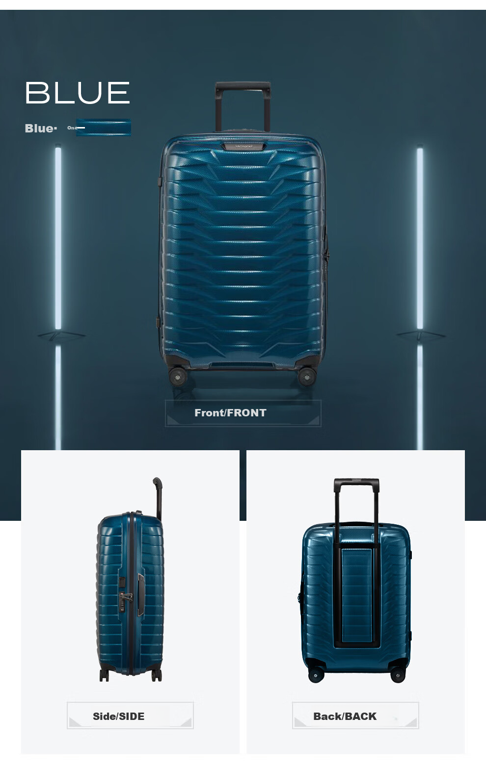 Samsonite 25-inch Trolley Suitcase Innovative Material Armor Travel Carry-on Luggage with Combination Lock CW6 Yellow-Green 13
