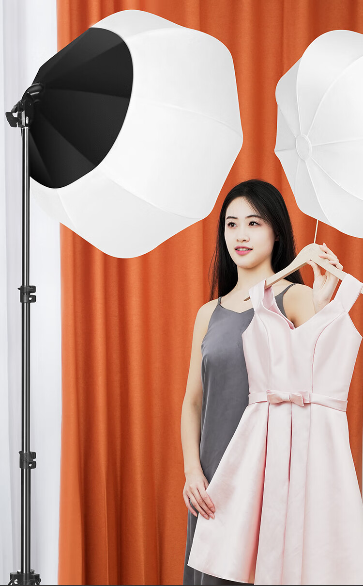 YOUFES YS7 Live Streaming Photography LED Fill Light Ball, Constant Lighting, Soft Light Ball for Shooting, Photography Studio Equipment, Camera Props, Short Video Host Beauty Kit 11