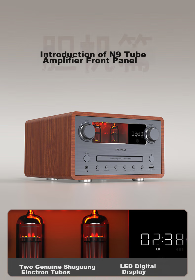 SANSUI S66 Bluetooth Speaker Desktop Active Subwoofer Portable Mini Bluetooth Speaker 11