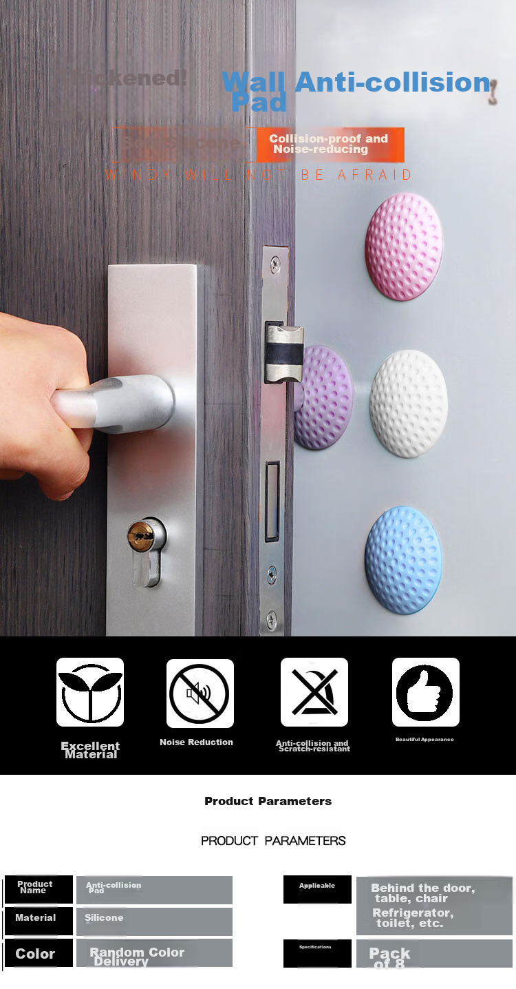Chaoji Jia Pin Universal Wheel Fixer, Office Chair Caster Anti-Slip Pad, TPE Silicone Swivel Chair, Baby Crib Refrigerator Fixed Pad 1