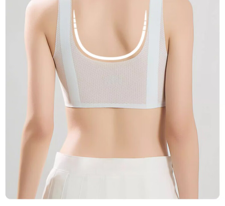 Modaier Girls' Seamless Bra for Puberty, Training Bra for Middle And High School Students, White 12