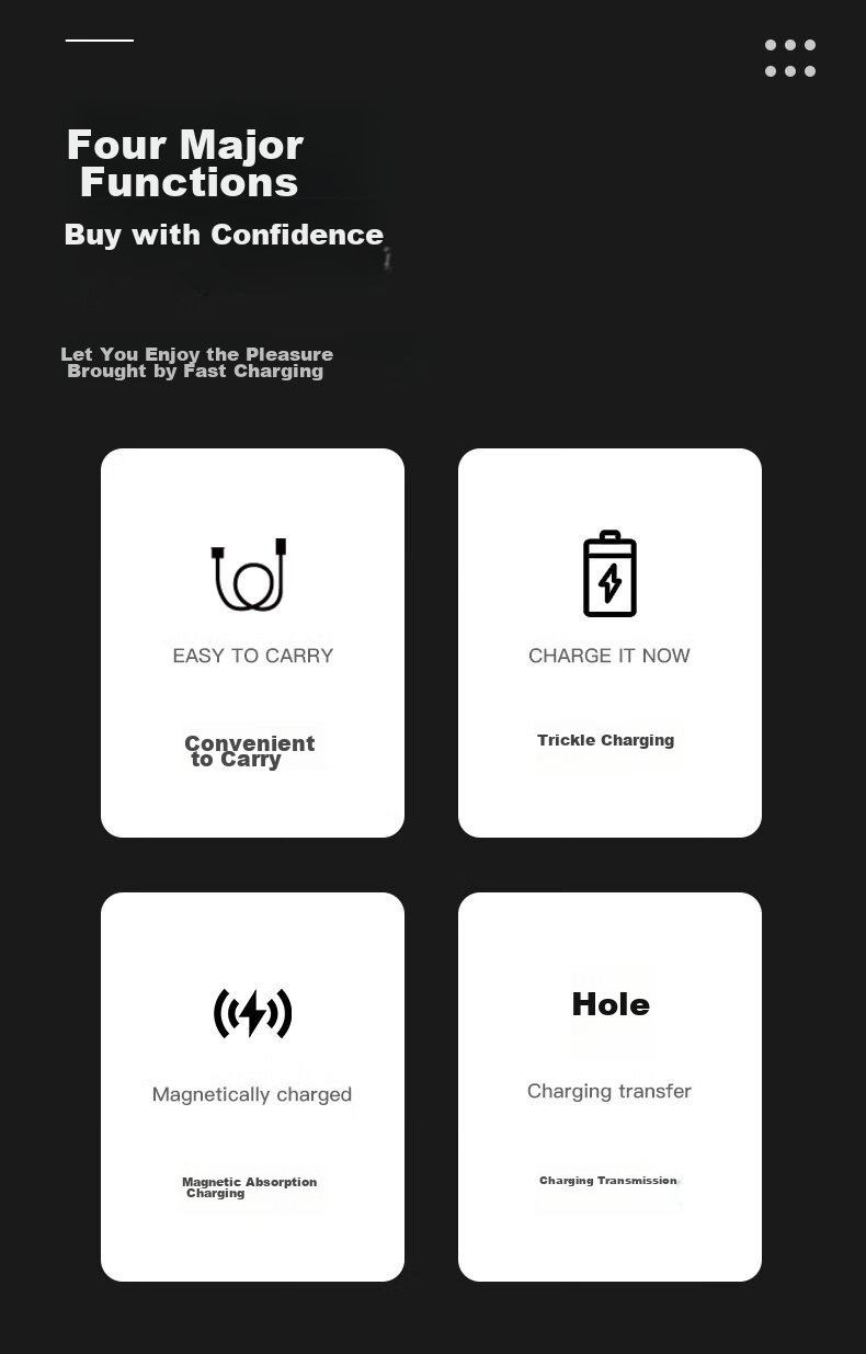 KMaxAI Magnetic Charger for Amazfit GTR4 Pro, Compatible with Huawei Mi Band And Amazfit, CHEETAH Charging Dock, Watch GTS 3/T-REX2 USB Fast Charging Cable, Black 4
