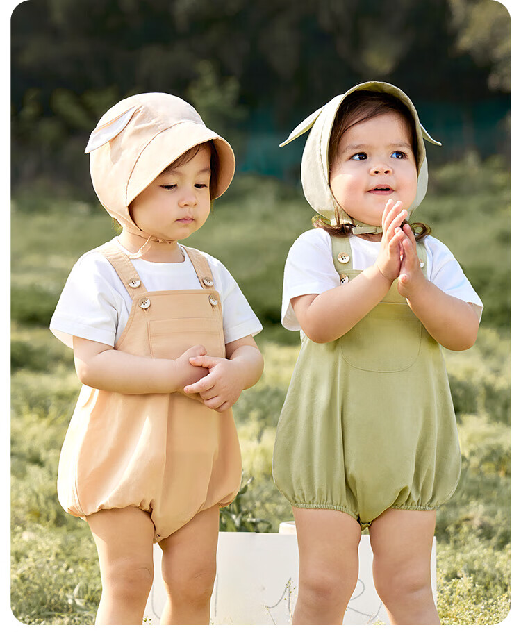 Wismorni Baby Clothes, Summer Infant Bodysuit, Sleeveless Onesie, Cute And Fresh Triangle Romper 15