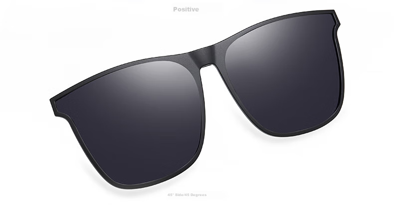 GOGOSOON Myopia Glasses And Sunglasses Clip-On, Ultra-Light Invisible Clip-On Polarized Glasses for Men And Women, Specially Designed for Driving, Men's GM Sunglasses 22