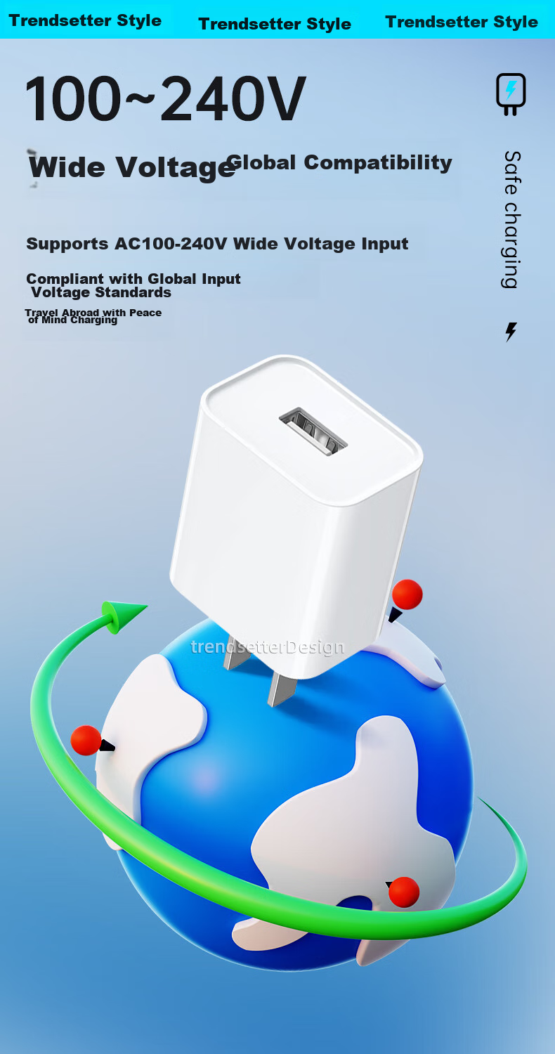 Trendsetter Electric Toothbrush Charger, 10W, Compatible with Xiaomi Mijia, Usmile, Huawei Libo De, Midea, Mengya Jia, JD Original, 5V2A Charging Head And Charging Cable Set 11