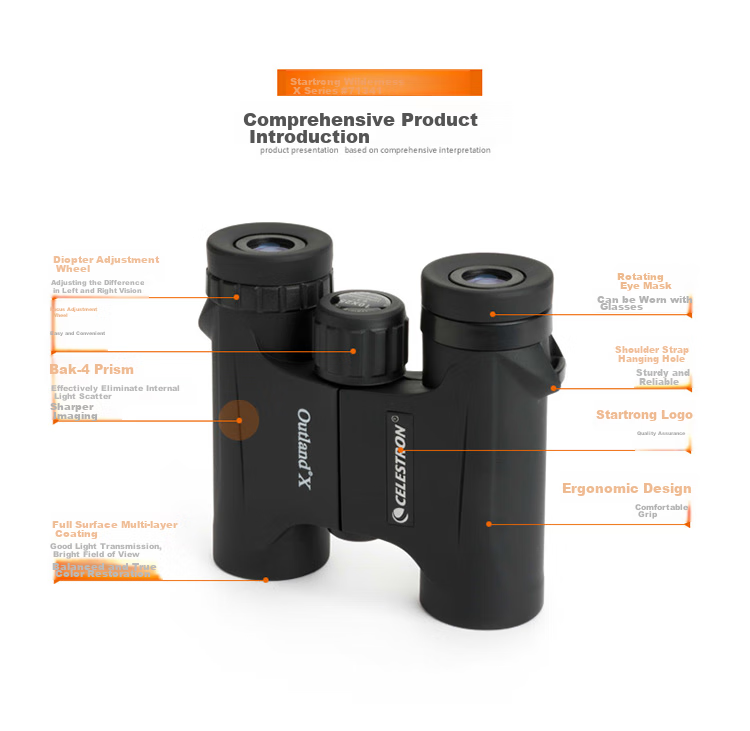Xingtelang X10x25 High-Definition High-Magnification Binoculars for Concert Viewing And Professional Use 4