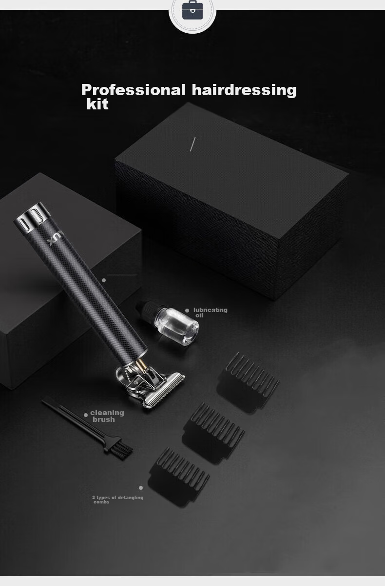 AUX Hair Clipper, Shaving And Styling Tool, for Adults And Children, Electric Trimmer, Head Shaver, Edge Trimmer, Bangs Trimmer, Self-Haircut Device, Gradient Design, Specialized for Men's Barbershops 17