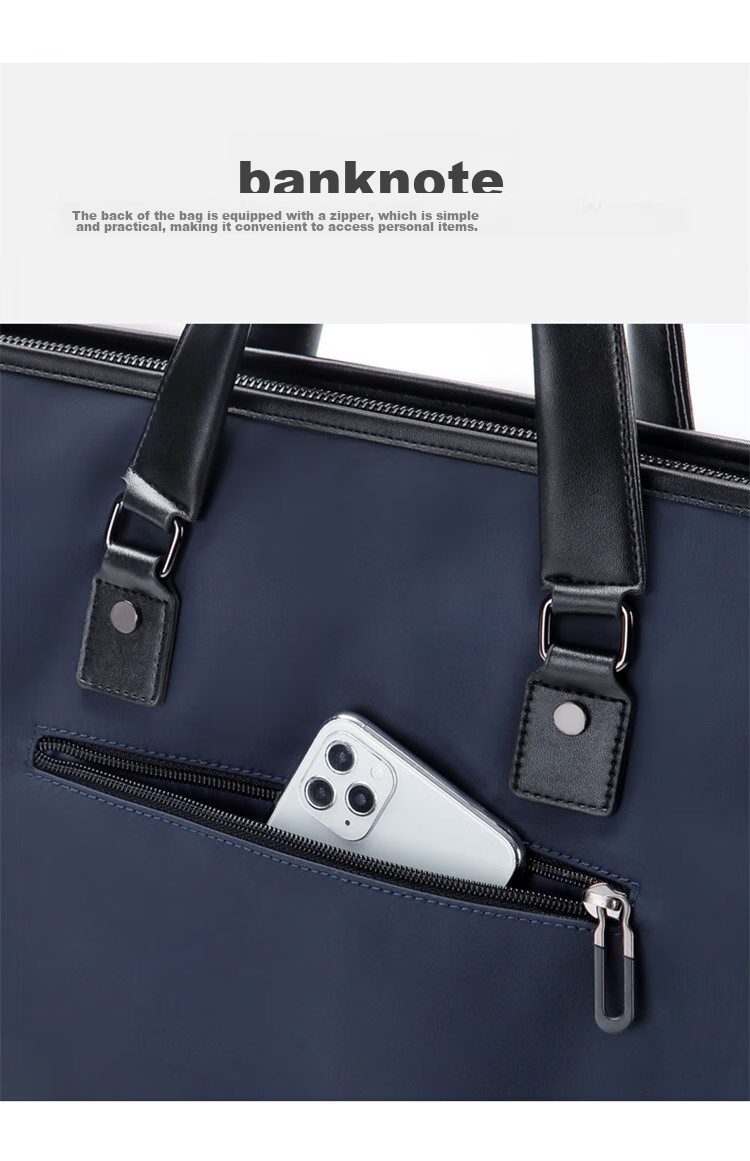 GOLF Business Briefcase for Men, Large Capacity Handbag, 15-Inch Laptop Bag, Casual Shoulder Crossbody Bag 11