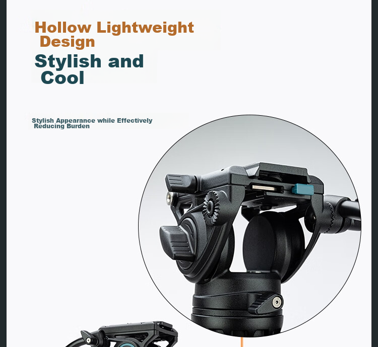 Fotopro DV-3C Upgraded Version, 1.8-Meter Video Shooting And Recording Camera, Mirrorless Camera Hydraulic Head, Carbon Fiber Tripod 20