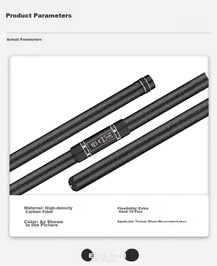 Renniaofei Fishing Rod Set, Tackle Set, Hand Rod, Ultra-Light And Hard, Platform Fishing Rod, High Carbon Carp Rod, 4.5 Meters, RBF012 14