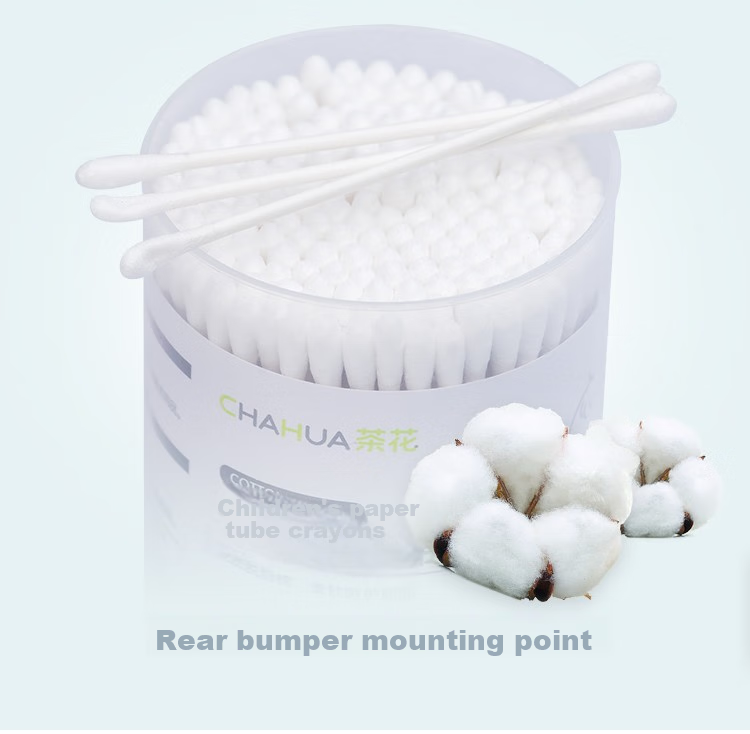 CHAHUA Cotton Swabs for Children, 180 Count Ear Pick + Double-Ended Cotton Swab for Cleaning Ear And Nose Holes 6