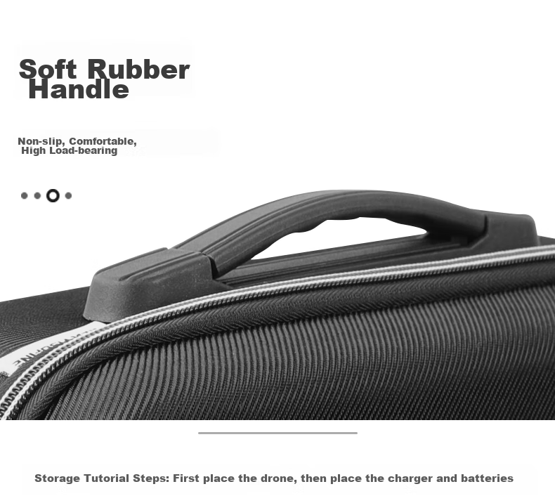 Qiye Storage Bag Hard Shell Suitcase Box Suitable for DJI Mavic Air 2S Shoulder Bag Air 2 Second Generation Backpack Accessories, Shockproof, Drop-Resistant, Waterproof Splash-Proof Changfei Versio 12