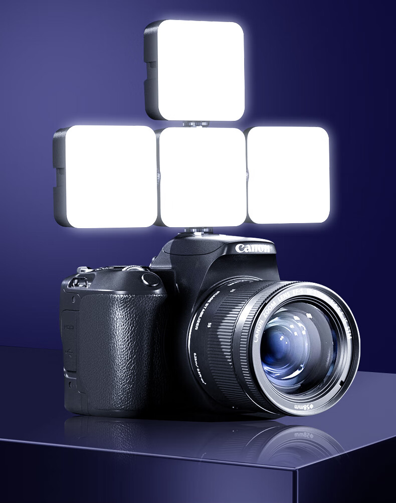 Jimantu Portable Mini LED Pocket Light, Full Color Fill Light, Compact Handheld Light for Selfies, Live Streaming, Photography, Camera Lighting, Outdoor Shooting Beauty Light 12