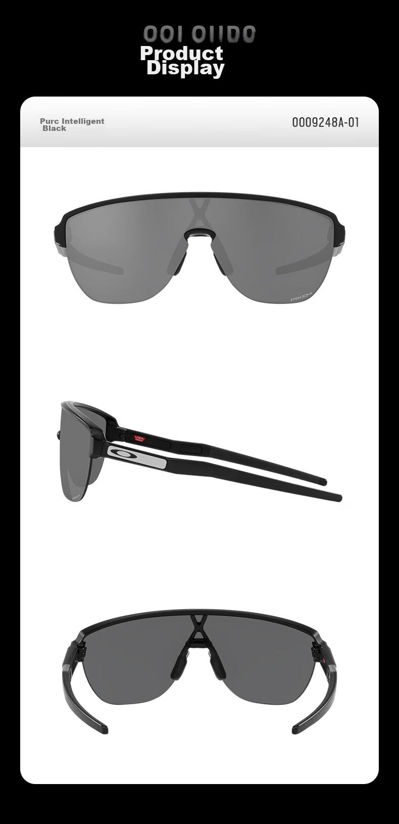OAKLEY Sports Sunglasses, Cycling Glasses, Running CORRIDOR A 0OO9248A 8