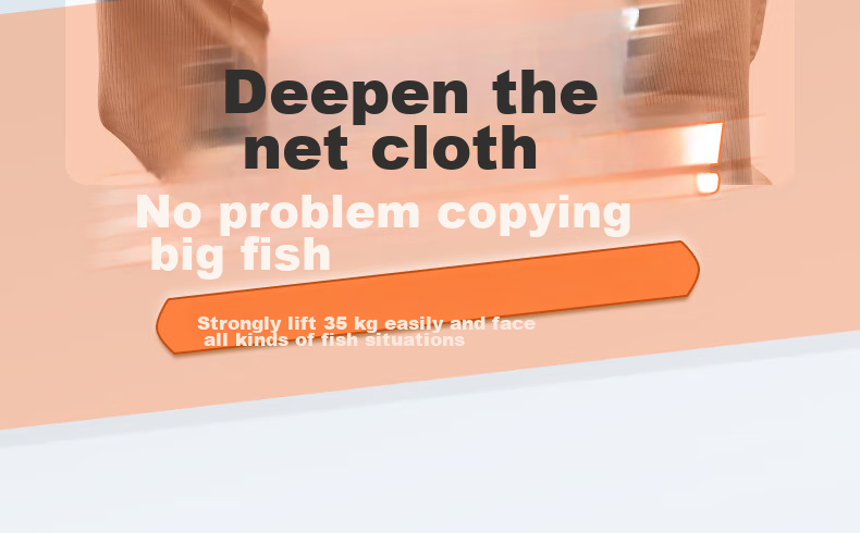 Grsaed Carbon Fiber Landing Net Pole, Ultra-Light And Ultra-Hard Telescopic Landing Net Rod, Complete Fishing Landing Net Set with Fish Net, 3.0 Meters, Orange 16