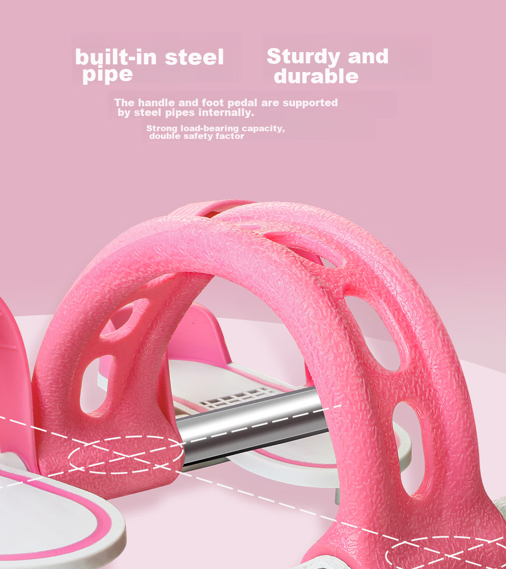 PROIRON Puli'ai, Foot-Push Resistance Band, Elastic Band, TPR Elastic Rope, Fitness Equipment, Pink 10