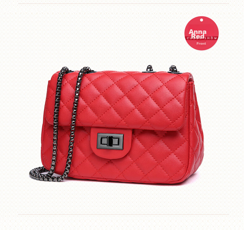 Viney Leather Handbag, Women's Brand Chain Bag, Light Luxury Shoulder Crossbody Bag, Practical Birthday And Mother's Day Gift for Mom 22