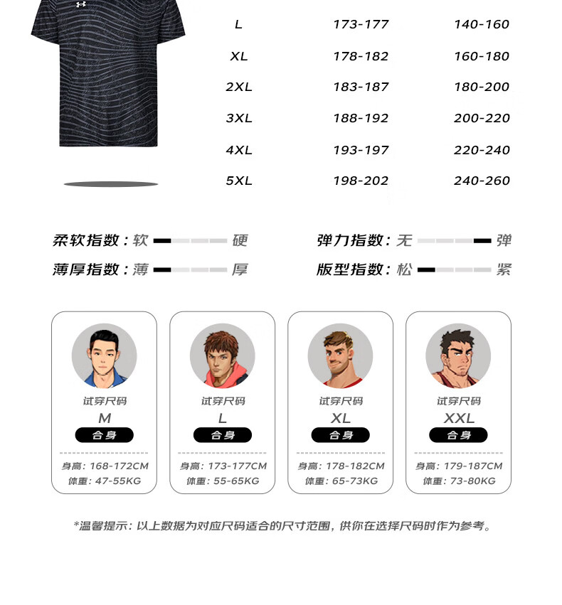Under Armour Men's Short-Sleeve T-Shirt, Quick-Dry Breathable Loose Round Neck Training Running Fitness Wear Jersey 2