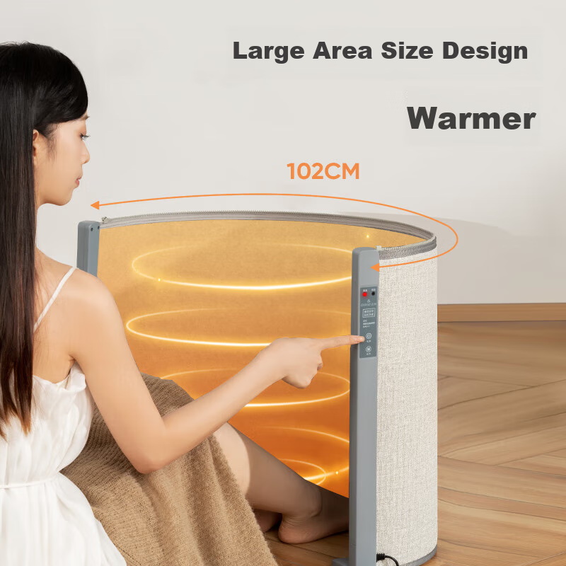 CHIGO Foot Warmer, Electric Heated Foot Pad for Office Desk Under-Desk Heater, Leg Warmer, Foot Warmth Device, Foot Warmer