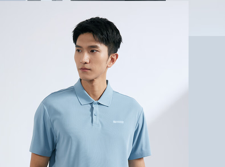 361° Women's Short-Sleeve T-Shirt, Summer New Style Quick-Dry Polo Shirt, Sports Running Loose Top, 662624112H-2 46