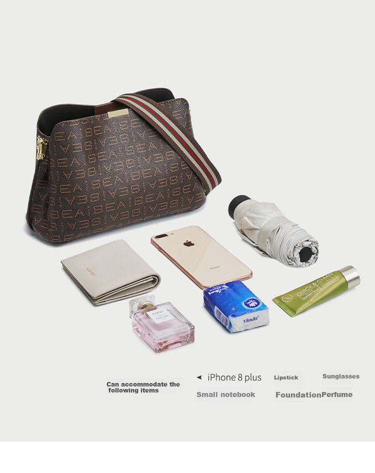 Laorentou Ladies Handbag, Large Capacity Phone Bag, Monogram Shoulder Crossbody Bag, Mom Bag, Valentine's Day Gift for 520 11