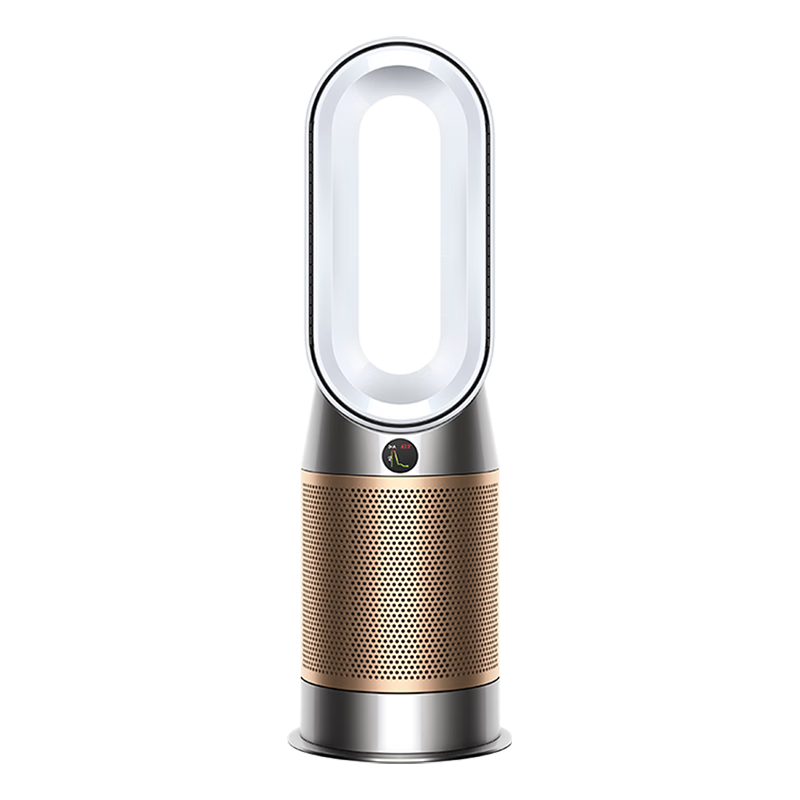 DYSON HP12 Air Purifier with Warm Air Fan, Filters Viruses, Removes Formaldehyde, Mites, Dust, And Allergens, Eliminates PM2.5 And Odors, Pet-Friendly Certified, Platinum Color