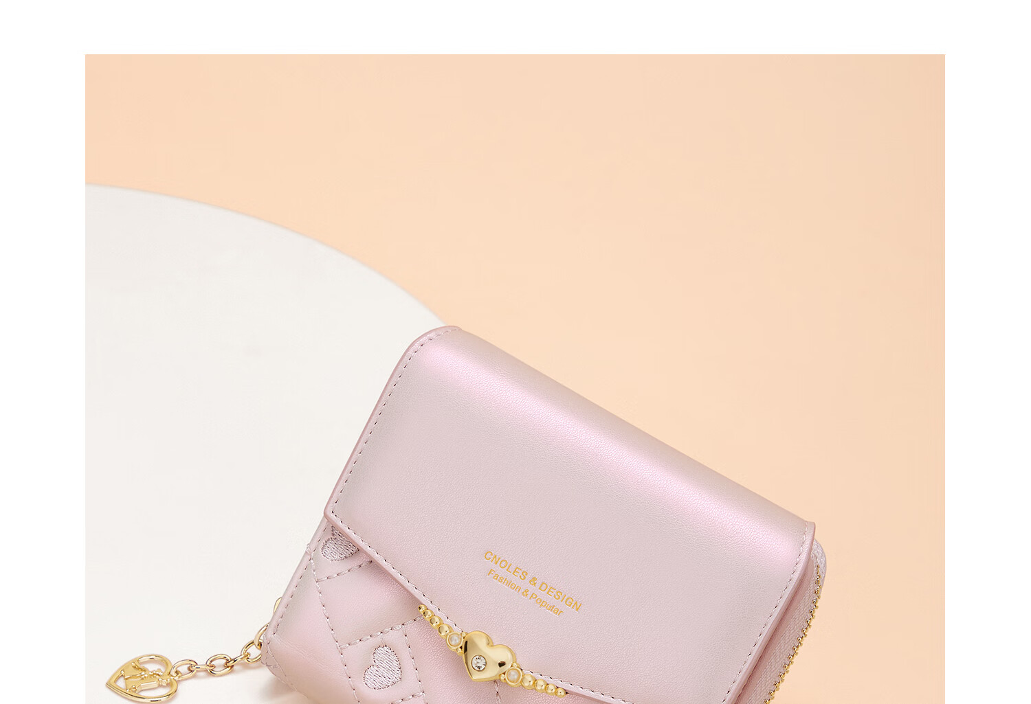 Cnoles Wallet for Women, Cowhide Leather, Multi-Card Slots, Multifunctional, Slim Design, Ladies' Coin Purse, Mother's Day Gift, Practical Present for Mom 7