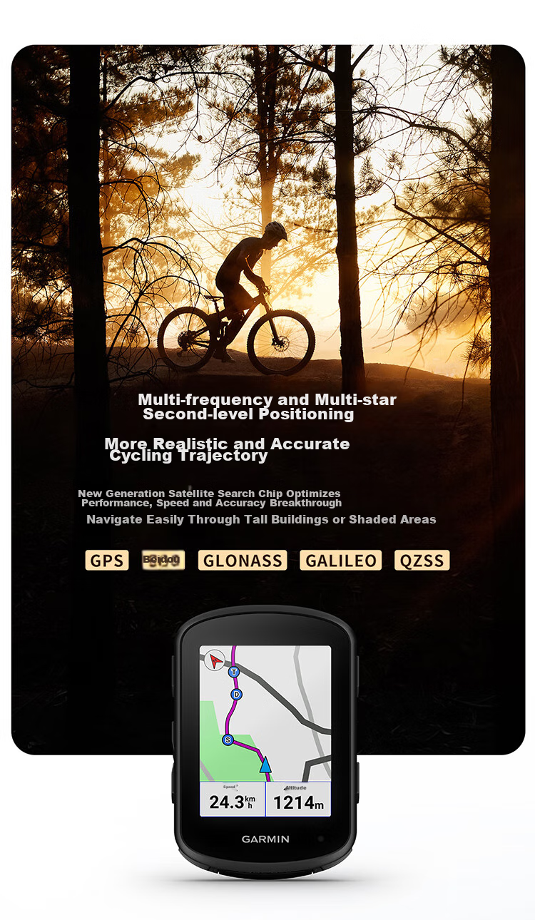 GARMIN Edge540/840 Bicycle Computer Silicone Protective Case, Shockproof, Flexible, Wear-Resistant, Red 4